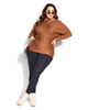 Fitted Rib Sweater Top - thumbnail