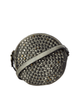 Cypress Hand Painted Metal Stud Circle Bag - thumbnail