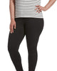 Women'S Ultra Soft High Waist Denim Leggings in Black - thumbnail