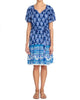 Yao Short Sleeve Cover Up in Multi - thumbnail