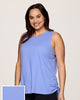 Plus Day Dreamer Ruched Tank - thumbnail