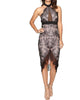 Allendle Midi Dress In Black - thumbnail