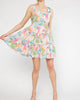 Abstract Mini Dress In Multi - thumbnail