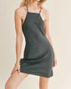 Aura Mini Dress In Navy - thumbnail