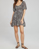 Daisy Dress In Black Floral - thumbnail