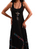 Bra-Friendly Vibrant Leopard Dress In Black - thumbnail