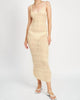 Boho Sol Dress In Natural - thumbnail