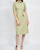 Briana Midi Dress In Sage - thumbnail