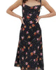 Beachy Oasis Midi Dress In Black - thumbnail