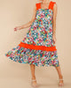Bowie Dress In Begonia - thumbnail