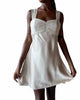 Dakota Mesh Dress In Tan - thumbnail