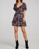 Bria Floral Mini Dress In Multi - thumbnail