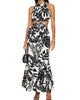 Julie Dress In Black/Ivory - thumbnail