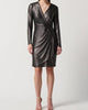 Pewter Sheath Dress In Pewter - thumbnail