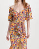 Olivia Dress In Mango Sunflower - thumbnail