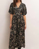 Iris Batik Midi Dress In Floral - thumbnail