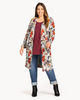 Cassie Floral Print Cardigan - thumbnail