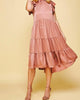 Monique Dress In Mauve - thumbnail