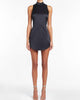 Marshall Silk Dress In Black - thumbnail