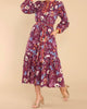 Maeve Dress In Rasberry - thumbnail