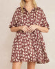 Pampered Pooch Dress In Brown - thumbnail
