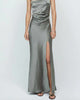 Nadia Maxi Dress In Dark Olive - thumbnail