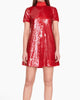 Mini Ilana Dress In Poinsettia - thumbnail