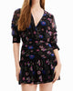 M. Christian Lacroix Draped Short Dress In Black - thumbnail