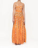 Lima Sabanero Dorado Maxi Dress In Orange - thumbnail
