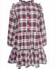 Kalani Dress In Holly Tartan - thumbnail