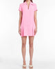 Mcenroe Dress In Shocking Pink - thumbnail
