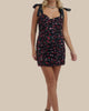 Final Rose Dress In Black Multi - thumbnail