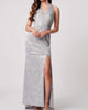 Missouri Dress In Silver - thumbnail