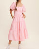 Meet Me In Cape Cod Maxi Dress In Pink - thumbnail