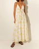 Marielle Maxi Dress In Yellow Ditsy - thumbnail