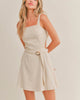Glamping Dress In Cream - thumbnail