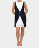 Tunic Dress In Navy/White - thumbnail