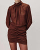 Yebba Dress In Chocolate - thumbnail