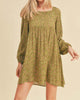 Turn It Around Dress In Green - thumbnail