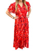 Stella Dress In Red - thumbnail