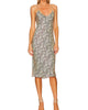 Short Cami Dress In Fall Leaf - thumbnail