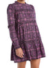 Sandra Dress In Plum Kaleidoscope - thumbnail