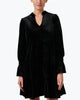 Tammi Velvet Dress In Black - thumbnail