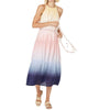 Pfeiffer Linen Dress In Sunrise Dip Dye - thumbnail
