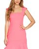 Samia Mini Dress In Pink - thumbnail