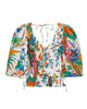 Audrey Top in Kismet Print - thumbnail