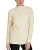 Mock Neck Sweater in Ivory - thumbnail