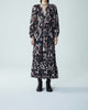 Bermejo Neris Midi Dress in Black Night - thumbnail