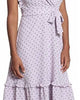 Ruffled Tiered Midi Dress In Lilac Breeze - thumbnail