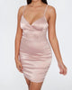 Aubrey Mini Dress in Mauve - thumbnail